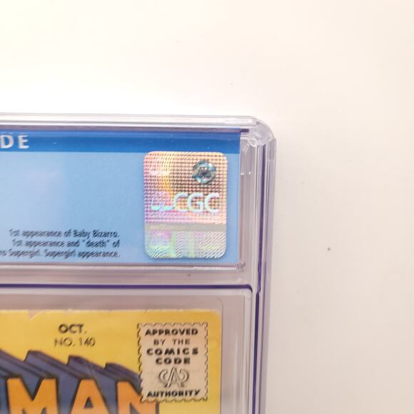 DC Comics Superman #140 CGC Graded 3.5 Off White Pages Sealed Comic Book - Picture 5 of 6